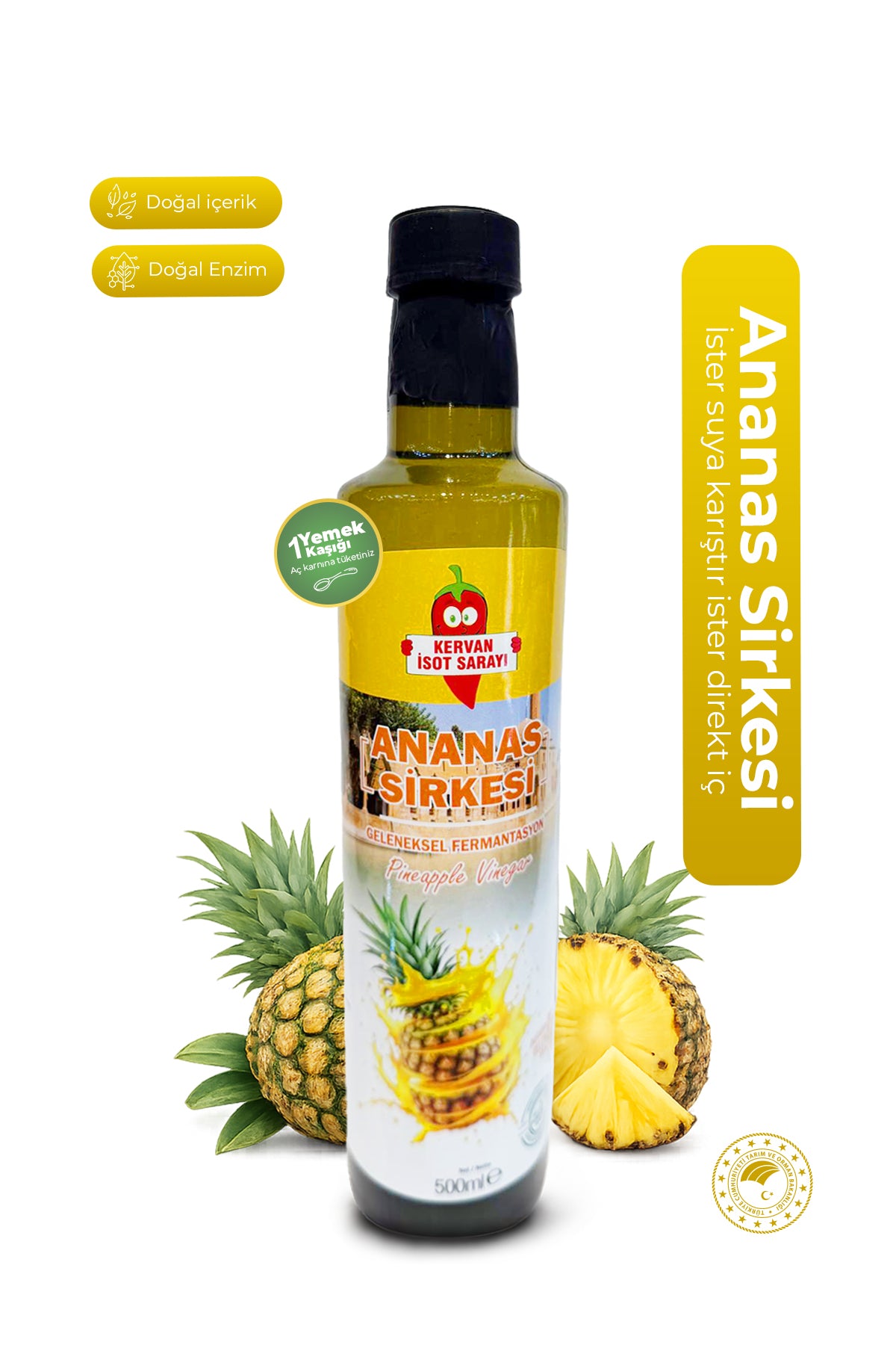 Ananas sirkesi 500GRM