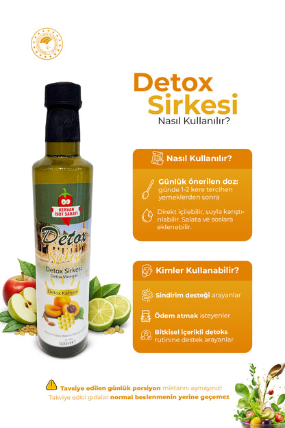 Detox sirkesi 500GRM