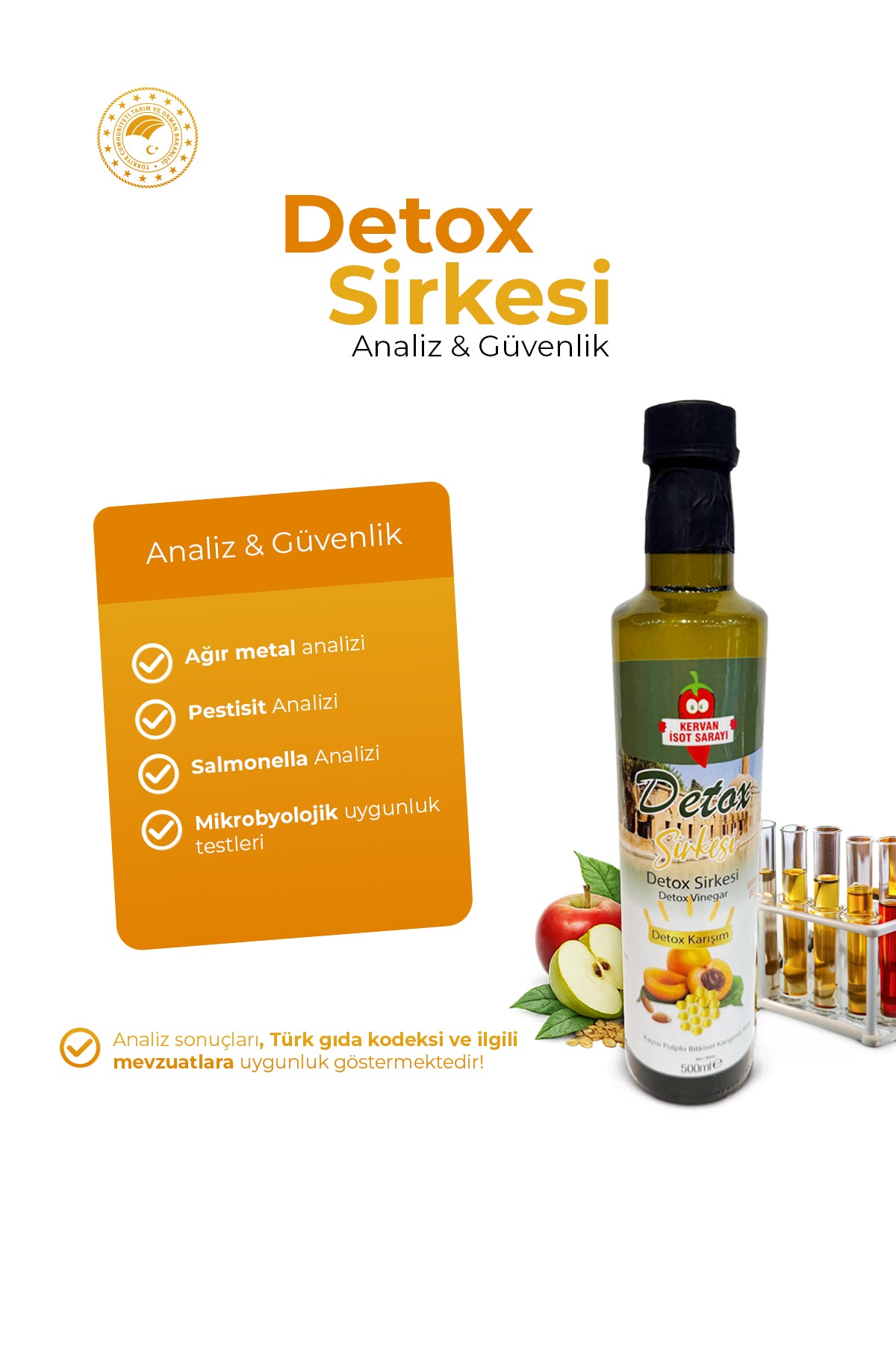 Detox sirkesi 500GRM