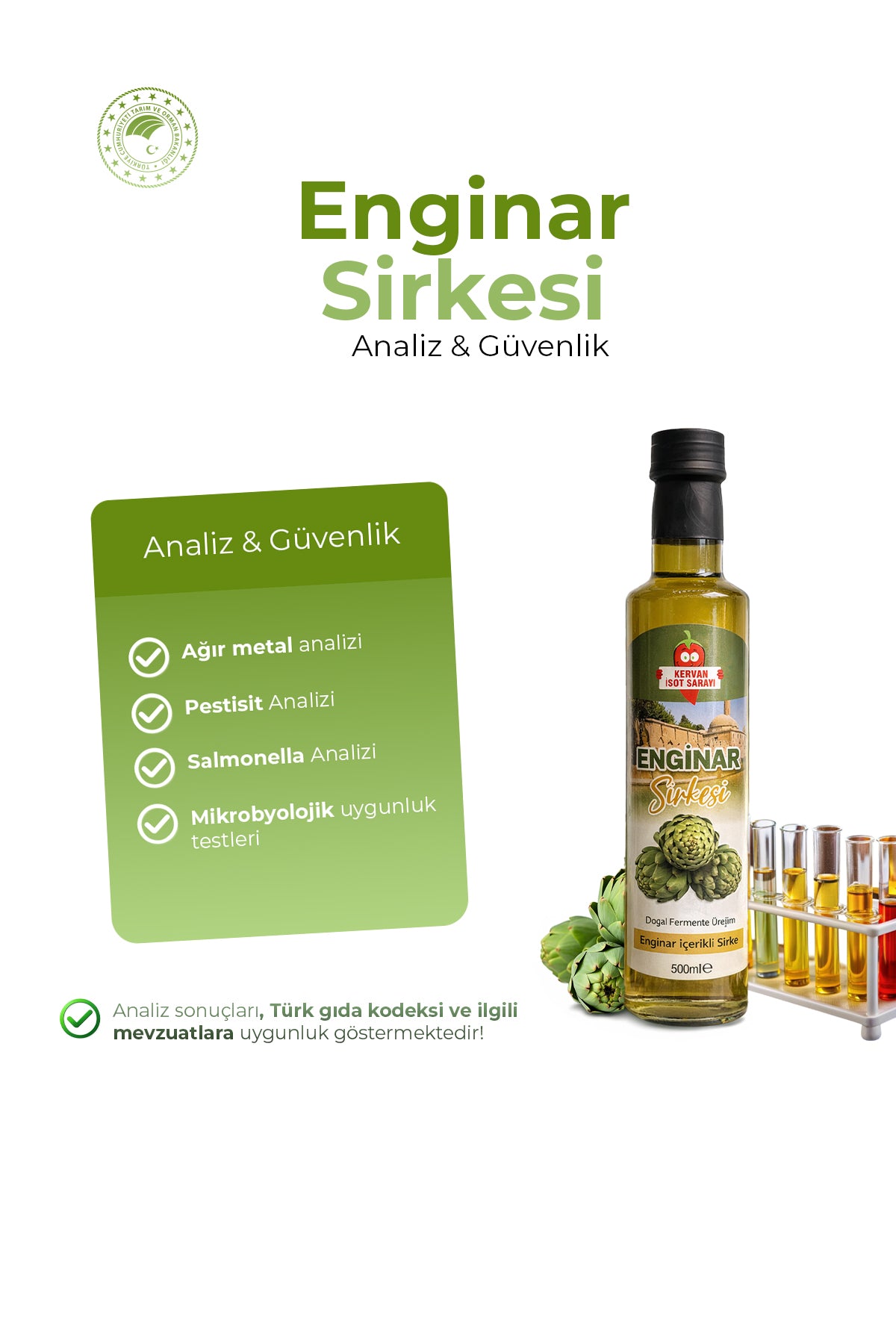 Enginar sirkesi 500grm