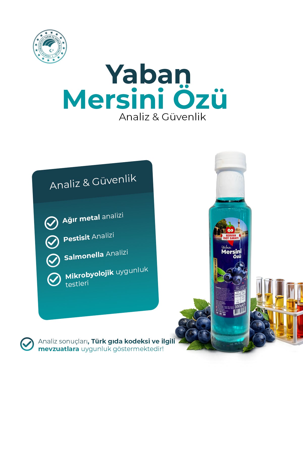 Yaban mersini özü 350grm