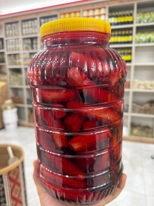 Hıtı salatalık Acur turşusu karahavaçlu