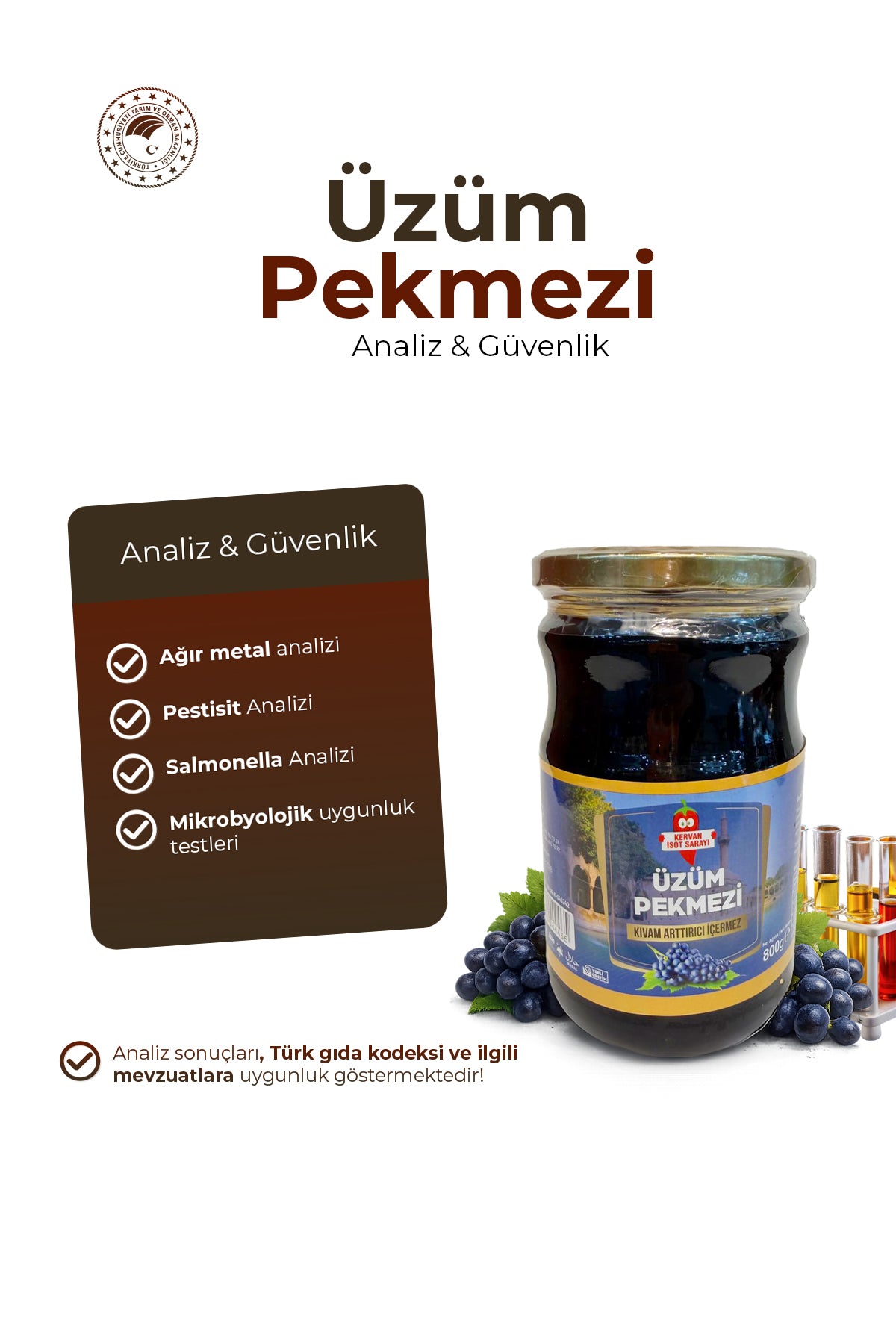 Üzüm Pekmezi 800grm