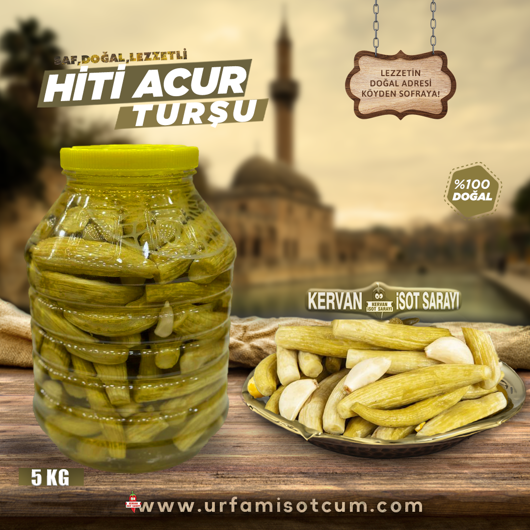 Hıtı salatalık acur turşu (5kg)