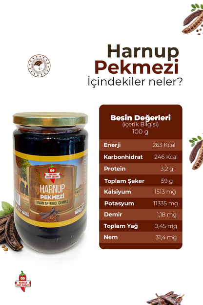 Harnup Keçiboynuzu Pekmezi 800grm