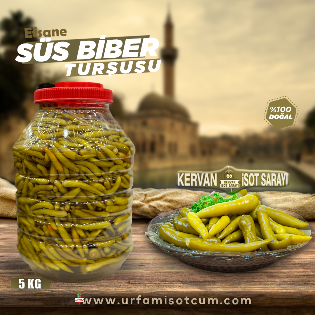 Acı Süs Biberi Turşusu 5 kg