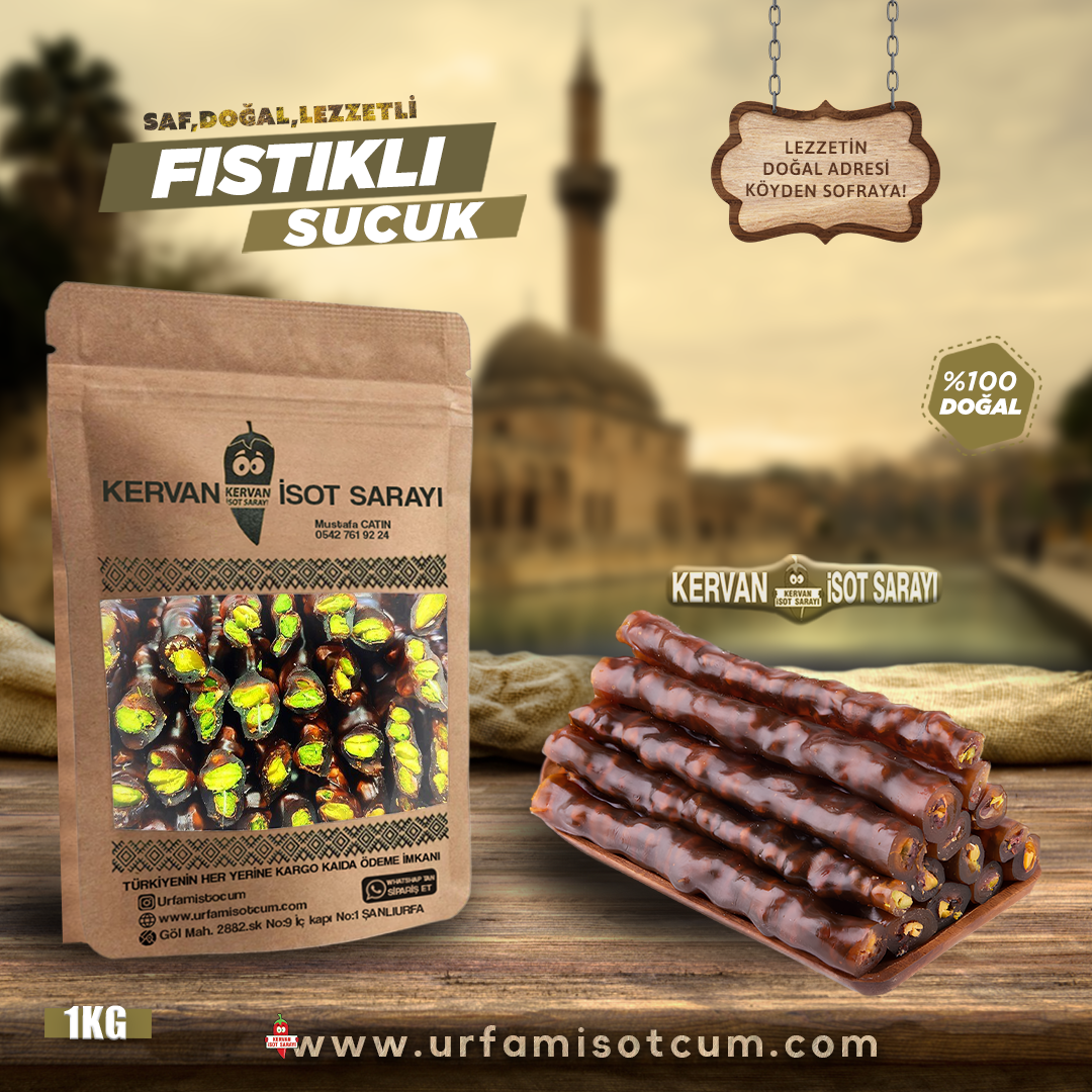 Fıstıklı sucuk