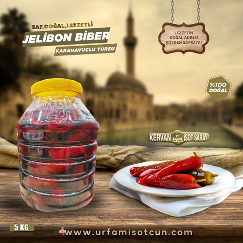Jelibon biber acı karahavuçlu turşu