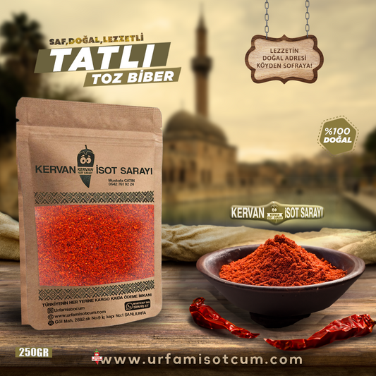 Tatlı Toz Biber ev yapımı