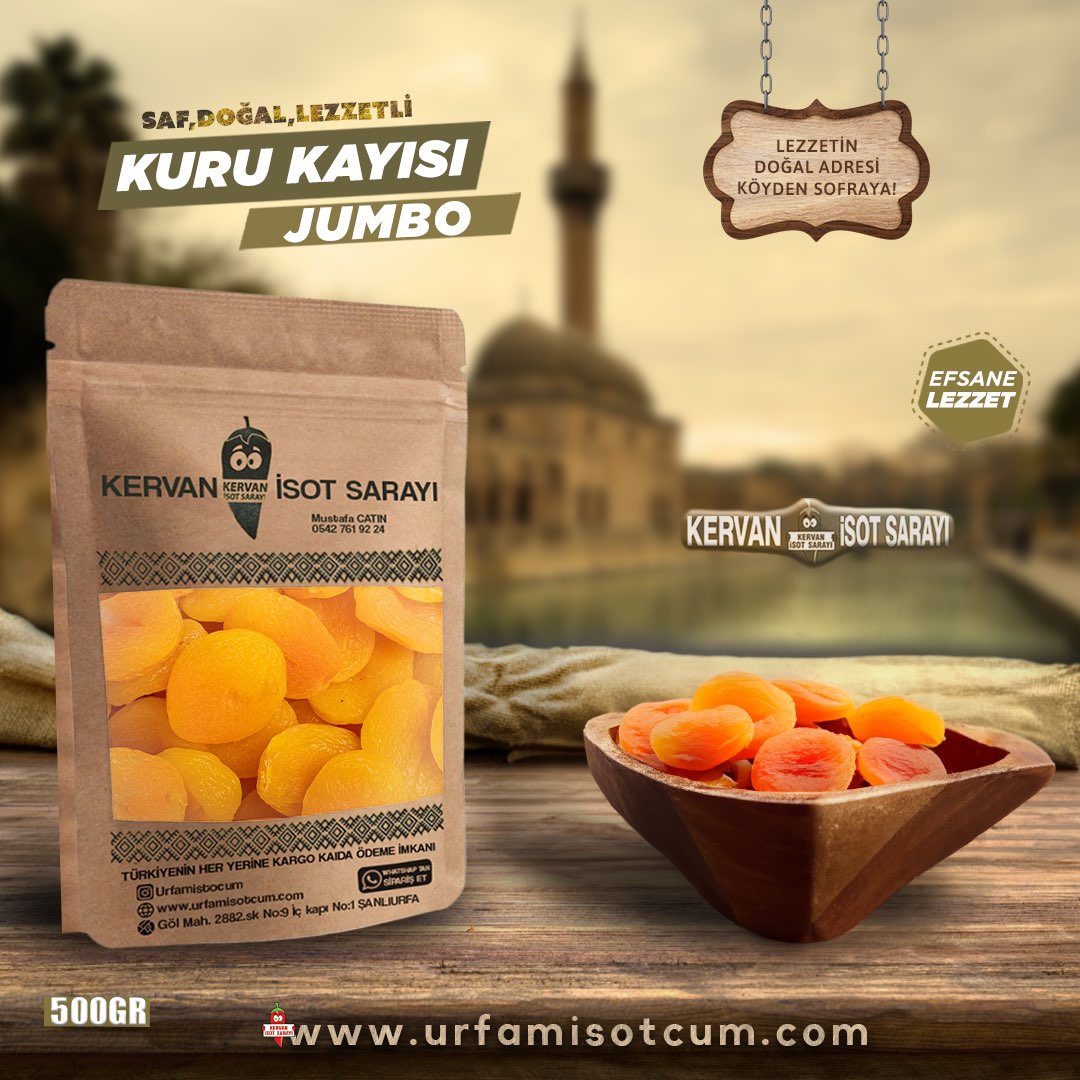 Jumbo Kuru Kayısı