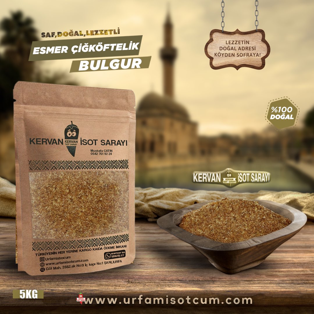 Esmer Çiğköftelik Bulgur